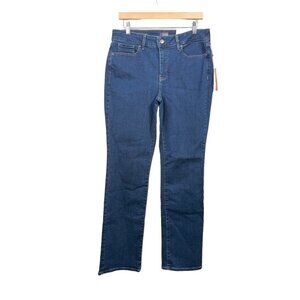 NYDJ Marilyn Straight‎ Jeans color QUINN SZ 12
